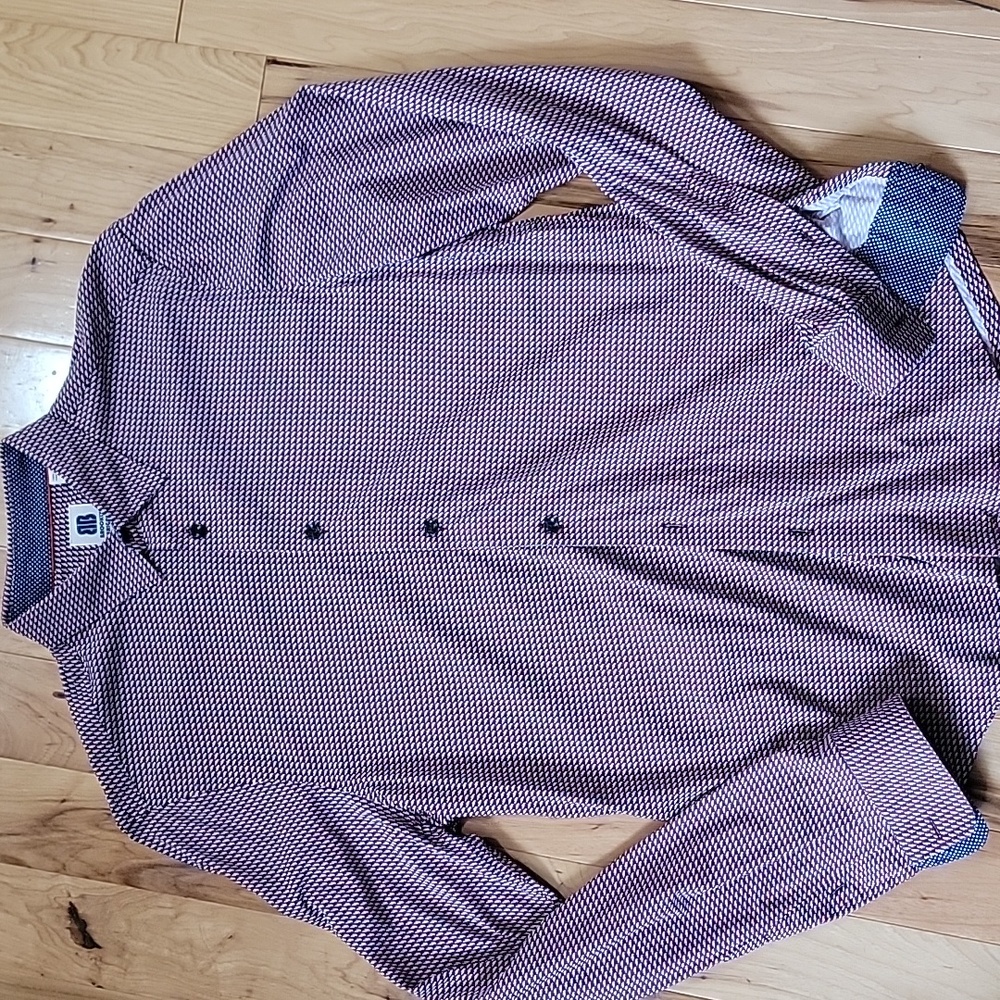Brooklyn Brigade Button Down Shirt Medium - image 2